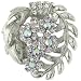 Jewelry : Royal Flowers Pin Brooch
