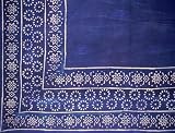 Multi Block Batik Tapestry-Spread-Many Uses-Blue
