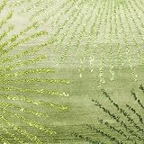 Safavieh Soho Collection Explosions Handmade New Zealand Wool Area Rug, 3-Feet 6-Inch by 5-Feet 6-Inch, Green