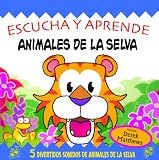 Escucha y aprende: Animales de la selva: Snappy Sounds Roar!, Spanish-Language Edition (Spanish Edition)