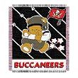 Tampa Bay Buccaneers NFL Triple Woven Jacquard Throw (Baby Series) (36"x46")