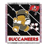 Tampa Bay Buccaneers NFL Triple Woven Jacquard Throw (Baby Series) (36x46")"