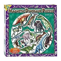 Magnetic Dinosaur Puzzle - Includes a HUGE Dinosaur Poster