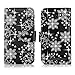 Cellularvilla Wallet Case for BLU Studio 5.5 D610a Black Glitter Pu Leather Wallet Card Flip Open Pocket Case Cover Pouch