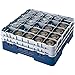 Cambro Camrack 25 Compartment 11 3/4" Glass Rack, Navy Blue (25S1114186) Category: Warewashing Racks