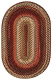 Capel Americana 0346 1 x 1 Mocha Braided Round Area Rug Capel Americana 0346 1 x 1 Mocha Braided Round Area Rug