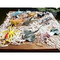�SONDERAKTION� 9 tlg. Set Seetiere z.B.  zur Fischernetz Deko