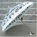 Adult Heritage Toile Stick Umbrella Parasol