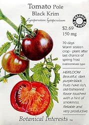 Tomato Black Krim Certified Organic Heirloom Seeds