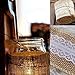 2M Natural Jute Burlap Ribbon with Lace for Craft Rustic Wedding Belt Strap Craft Jute Hessian