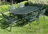 5 PIECE DINING SET #006 CROSS 42X72, ANTIQUE VERDE