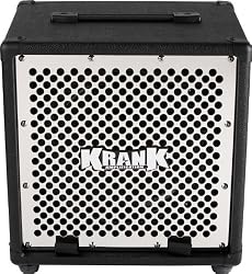 Krank Black Rev Jr. 1x12 Cabinet with Chrome Grill
