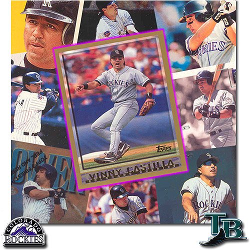 Buy Colorado Rockies Vinny Castilla Player Cards by Burbank Sportscards