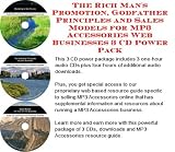 The Rich Man s Promotion, Godfather Principles and Sales Models for MP3 Accessories Web Businesses 3 CD Power Pack