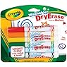Crayola 6ct Dry Erase Broad Line Washable Markers