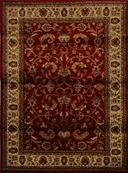 Traditional Area Rug, Royal Treasure Red 7'8"x10'4