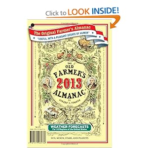 The Old Farmer's Almanac 2013 [Paperback]