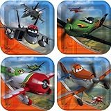 Disney Planes Square Dessert Plates (8)