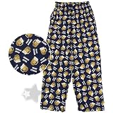 Relief Pitcher Beer Print Pajama Pants for Men