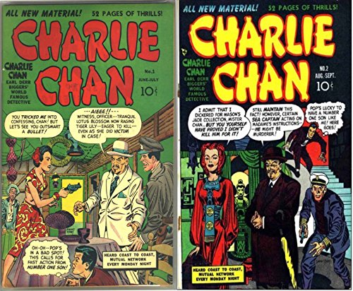 Charlie Chan. Issues 1 and 2. Earl Derr Biggers World Famous detective. Golden Age Digital Comics Crime and Justice, by Golden Age Crime and Justice Comics Charlie Chan. Issues 1 and 2. Earl Derr Biggers World Famous detective. Golden Age Digital Comics Crime and Justice, by Golden Age Crime and Justice Comics