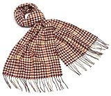 V. Fraas Women's Cashmink Houndstooth Muffler