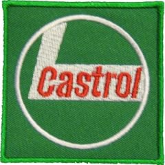 Sponsoren Aufn�her / Iron on Patch " CASTROL "