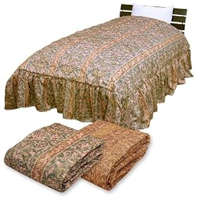 ���[�J�[���� �t�����t���x�b�h�z�c�J�o�[ �_�u�� 190cm�~210cm �t����35cm ���[���s�A���O���[��