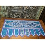 Iris Beads Sari Toran Wall Tapestry Topper Valance Free Shipp