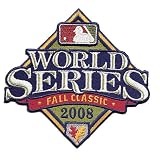 Natianal Emblem MLB 2008 World Series Logo Patch