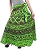 Indian Wrap Skirt Elephant Printed Wrap Around Womens Cotton Long Skirts