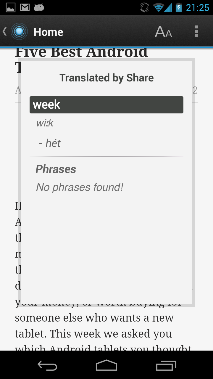Hungarian English Dictionary & Translator Appstore for Android