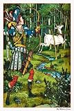 Art Poster, The Hind in the Wood - The Archer - 18.75 x 27.5