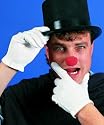 Performer Clown Adult Cotton Gloves