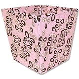 Trend Lab Willow Medium Fabric Storage Bin, Pink