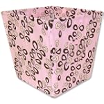 Trend Lab Willow Medium Fabric Storage Bin, Pink