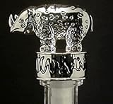 Rhino Bottle Stopper