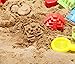 GLOUE Beach Toy Set in Reusable Mesh Bag, 15 pieces