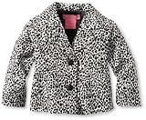 Isaac Mizrahi Baby-Girls Infant Leopard Print Velour Jacket
