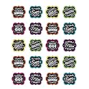 Teacher Created Resources Chalkboard Brights Stickers (5618)