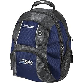 Reebok Seattle Seahawks Backpack with Laptop Compartment