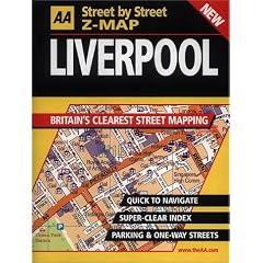 AA Street by Street Z-map Liverpool