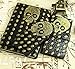 Retro Cool Punk Skull Studs Wallet Crocodile Pu Leather Cover Case for Iphone 6 (4.7 inches)