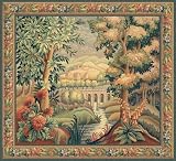 Bridge No Birds Tapestry (55 in x 52 in)(140 cm x 133 cm)