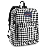 JanSport SuperBreak Classics Series Backpack, Black/White Weave