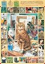 Ravensburger Cat Conundrums The Artist's Cat 1000 piece jigsaw puzzle