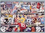 Canvas 22 x 30 Super Bowl XXV Program Print | Details: 1991, Giants vs Bills