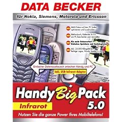 Handy Big Pack 5.0 Infrarot, CD-ROM Nutzen Sie die ganze Power Ihres Mobiltelefons!. F�r Nokia, Siemens, Motorola und Ericsson