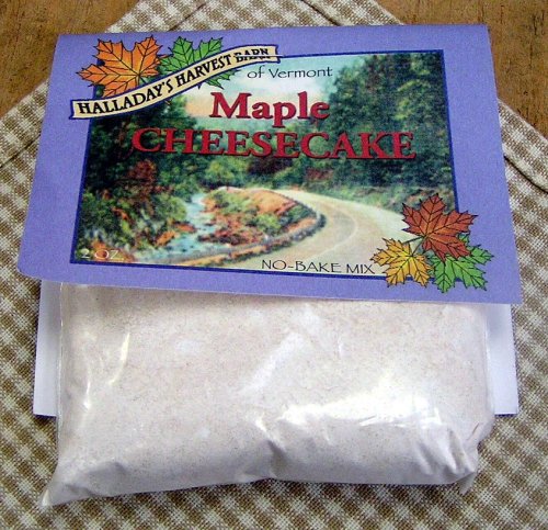 Halladay's Maple Cheesecake No-Bake Mix by Halladay's Harvest Barn of Vermont