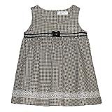 ヒロミチ　ナカノ【hiromichi nakano baby formal】 胸にリボンを使ったジャンパースカート (80ｃｍ, 千鳥（01）)