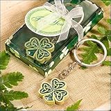 Shamrock-Trinity Love Knot Key Rings, 1